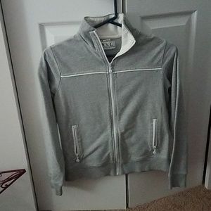 New York laundry zip up sweatshirt